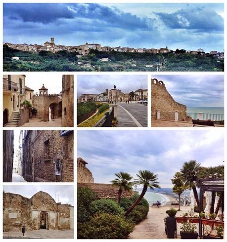 Vasto e la Costa dei Trabocchi vista da Marte