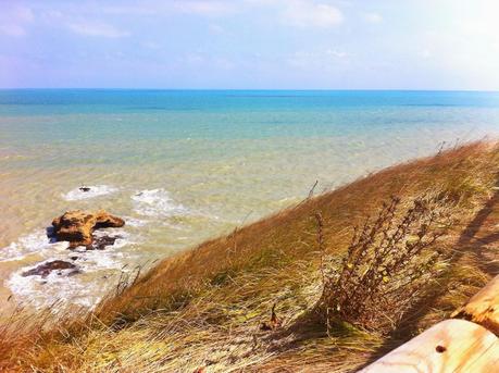 Vasto e la Costa dei Trabocchi vista da Marte