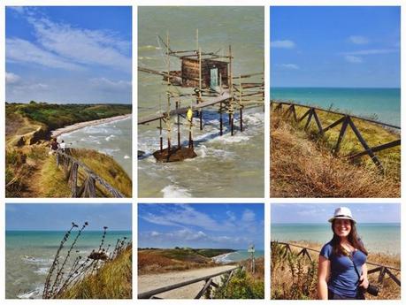 Vasto e la Costa dei Trabocchi vista da Marte