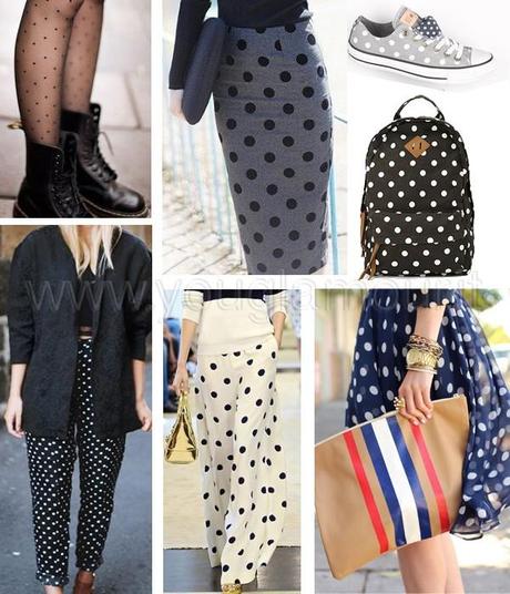 Tendenza pois: colorati e di misure diverse Tendenza pois: colorati e di misure diverse