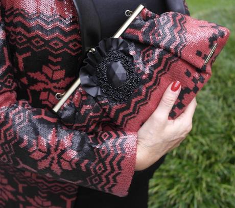 LA GIACCA BRILLANTE E LA BORSA DI MARIAGRAZIA PANIZZI SAMSUNG CSC