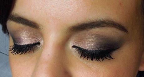 make up look mauve