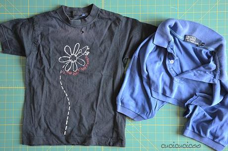 Tutorial: How to embellish clothing with slashed t-shirt reverse applique