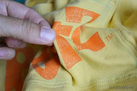 Tutorial: How to embellish clothing with slashed t-shirt reverse applique