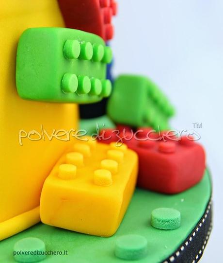 torta decorata vendita cake design torta lego ricette polvere di zucchero