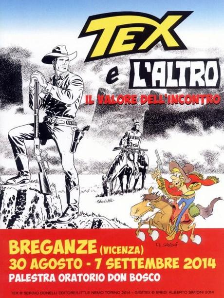 2. Copertina catalogo mostra Tex e l'altro