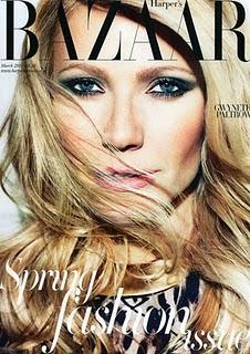 Gwyneth Paltrow in Dolce & Gabbana su Harper's Bazaar UK Mar 2011