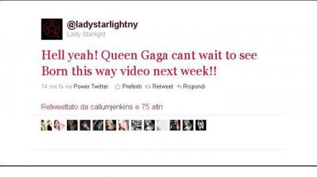 Il video di Born This Way il 24 febbraio?