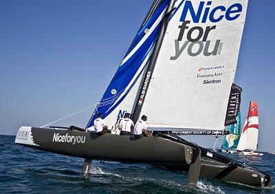 Vela: al via in Oman le Extreme Sailing Series - il Niceforyou Sailing Team al debutto ufficiale