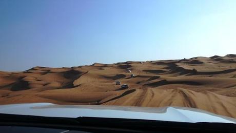 Sabato 19 febbraio. Il deserto di Dubai.
