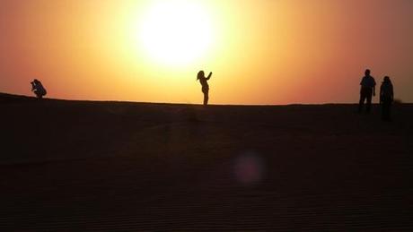 Sabato 19 febbraio. Il deserto di Dubai.