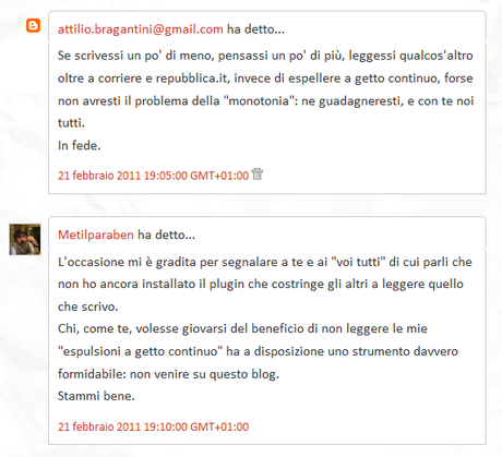 Questione di sedie Questione di sedie