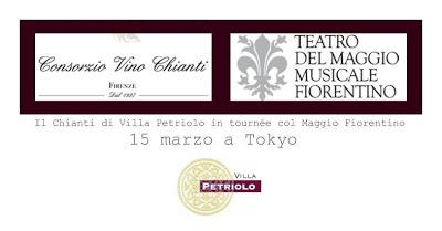Il Chianti di Villa Petriolo in tournée a Tokyo col Maggio Fiorentino