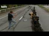 I SOLCHI NELLE STRADE DI CHRISTCHURCH DOPO IL TERREMOTO video