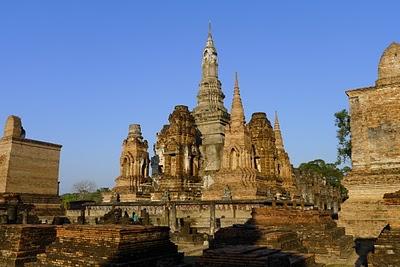 Kanchanaburi, Sukhothai, Chiang mai, Pai