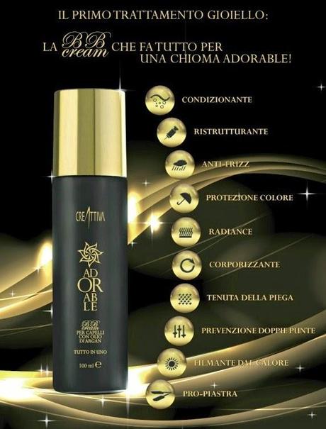 Adorable BB Cream per capelli con olio di argan by Creattiva