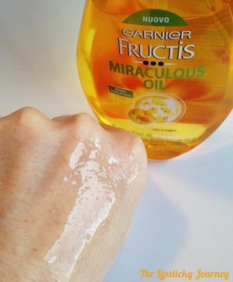 Haircare: Garnier Fructis Miraculous Oil