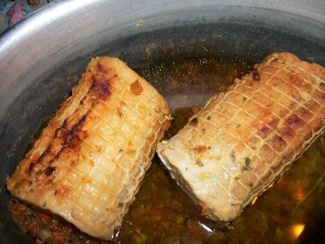 Arrostino di maiale. Arrostino di maiale.