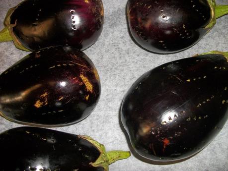 Crema di melanzane. Crema di melanzane.