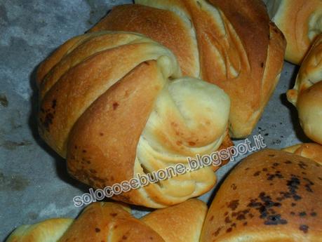 Cornetti di pan brioche