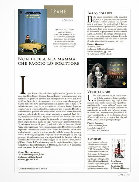 Rassegna dei Libri - 36° settimana - dal 4 settembre al 10 settembre 2014