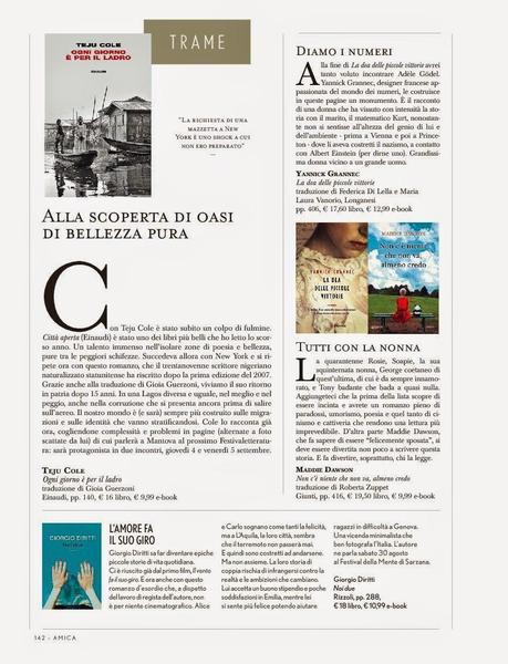 Rassegna dei Libri - 36° settimana - dal 4 settembre al 10 settembre 2014