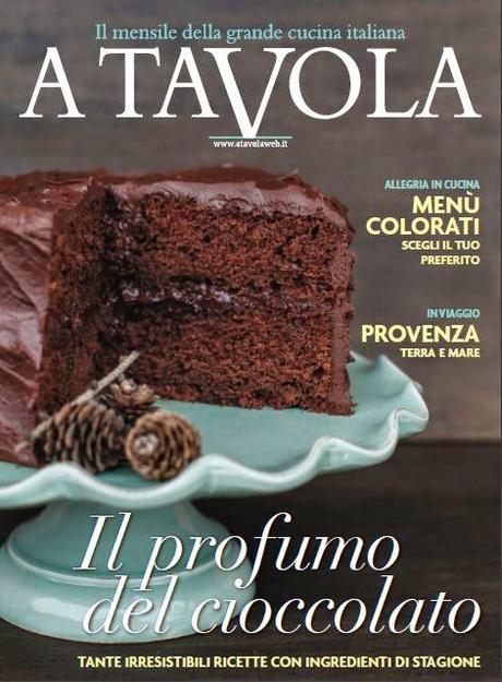 A Tavola di 10/2014: una cover che sa di cioccolato e tanto altro