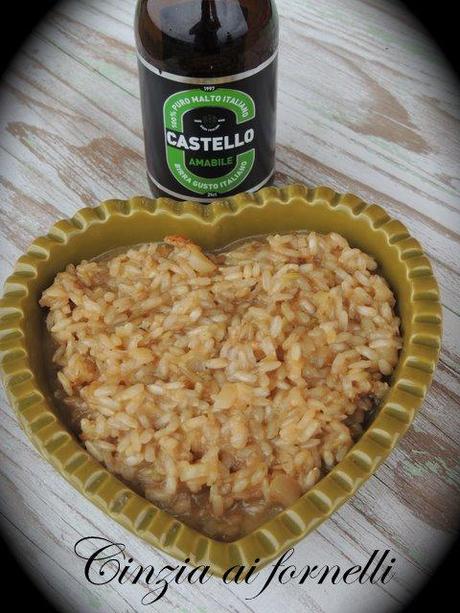 Risotto alla birra e brie