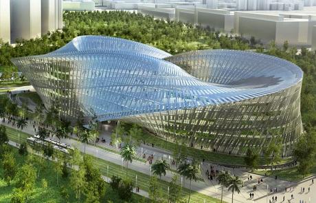 Swallow's nest di Vincent Callebaut: il nastro di Möbius ispira l'architettura