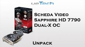 Scheda video Sapphire HD 7790 Dual-X OC - Unpack