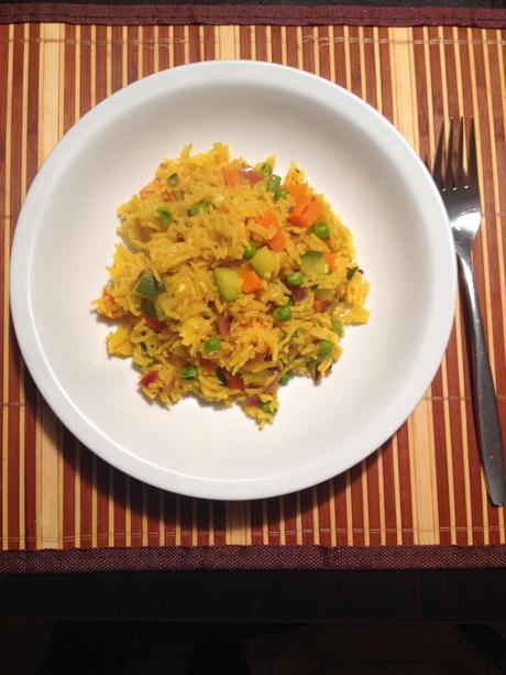 Riso basmati alle verdure