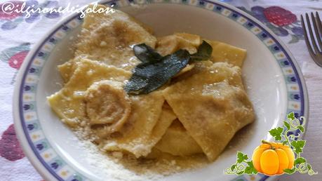 Ravioli di Zucca e Amaretti alla Mantovana