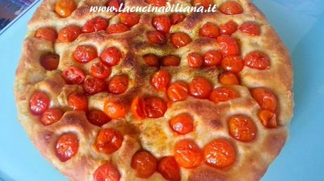 Focaccia Barese a lievitazione naturale (Pasta Madre)