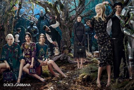 Dolce&Gabbana ad campaign fall 2014:a magic fairytale!