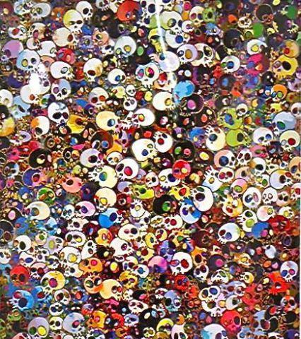 There Are Little People Inside Me del - Takashi Murakami