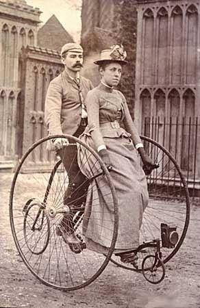 Daisy Daisy, Give me your answer do ! - Riding a bicycle in history.
