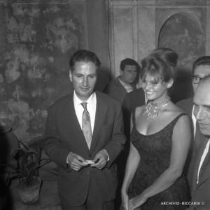 Cassola con Claudia Cardinale