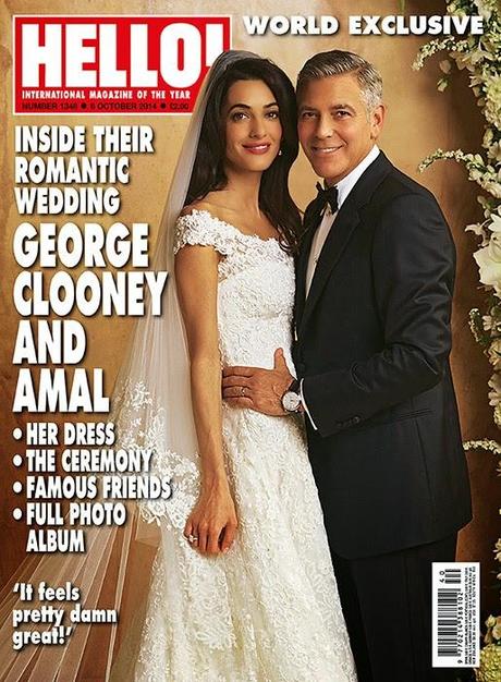 L'abito da sposa di Amal, la nuova signora Clooney