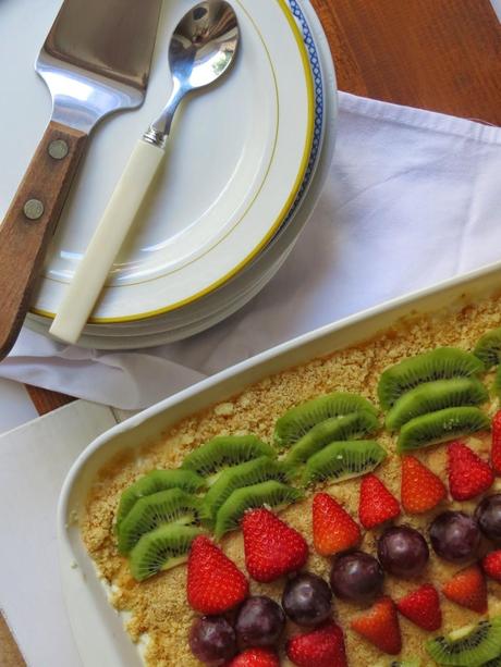 Crumble Tiramisù fragole e kiwi