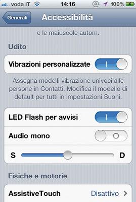 iPhone 6 e iPhone 6 iPhone 6 plus usare il flash fotocamera per le notifiche