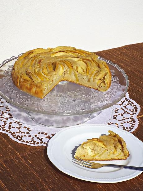 Torta di mele e patate dolci