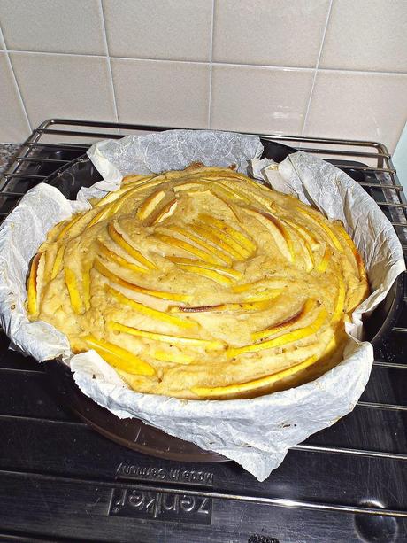 Torta di mele e patate dolci