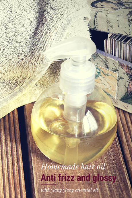 olio, capelli, anticrespo, lucidante, fatto in casa, oil, hair, antifizz, hairecare, natural beauty, bellezza naturale, homemade, handmade, essential oil, ylang ylan