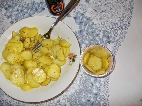 Tulipano di patate gratinato