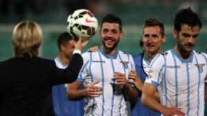 Djordjevic porta a casa il pallone dopo la tripletta al Palermo