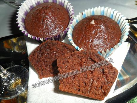 Muffin al farro e cacao con preparato bio Cloè