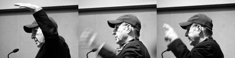 Domenica 21 settembre 2014: incontro con Steve Reich nella Sala delle Colonne a Palazzo Giustinian, Venezia