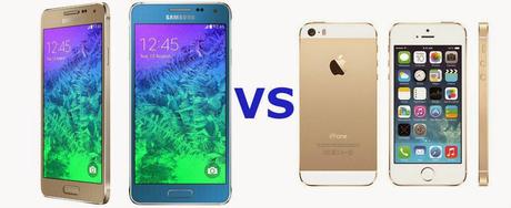 Samsung Galaxy Alpha vs iPhone 6: video confronto in italiano