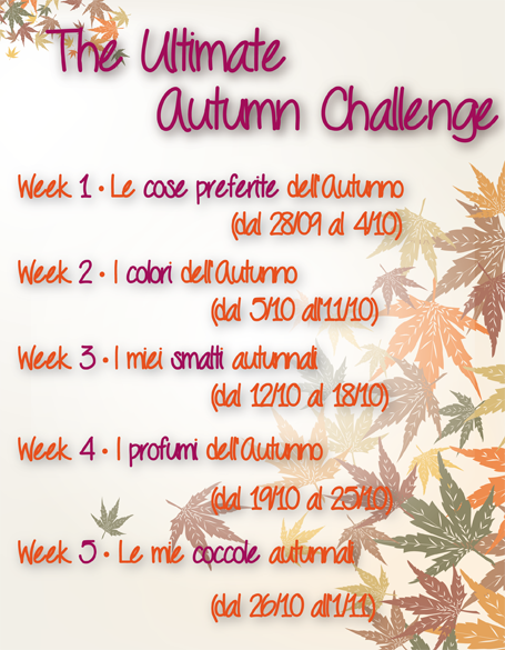 Tag: The Ultimate Autumn Challenge 