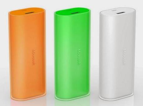 Microsoft presenta il carica batteria portatile a 39.00 €